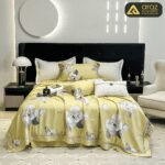 Luxurious Ice Cooling Tencel Fabric Complete Summer Quilt Set