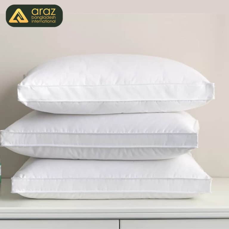 Original USA Goose Down Feather Pillow With Memory Gel Foam