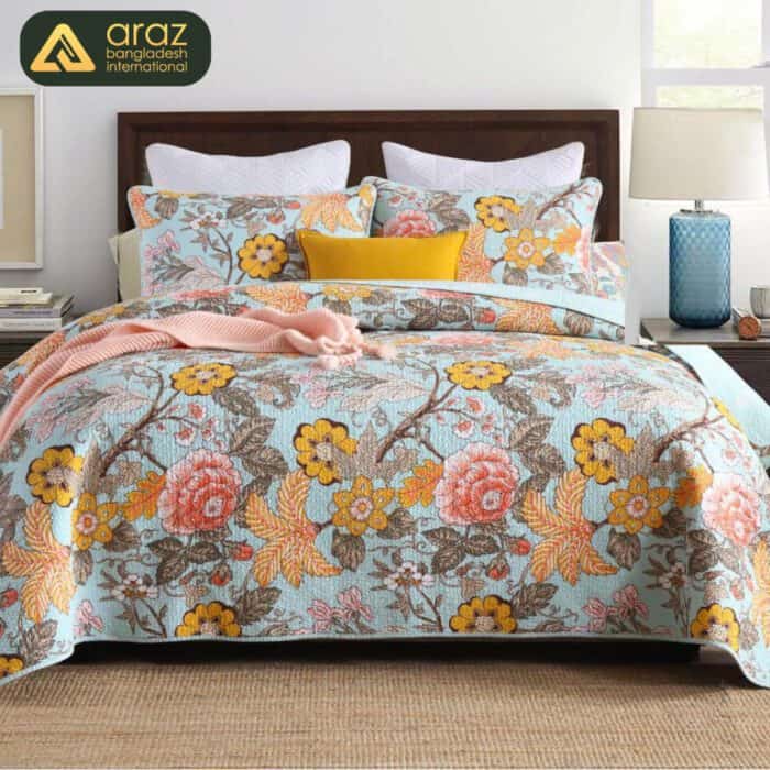 Premium 100% Cotton Fabrics Bedspread Set