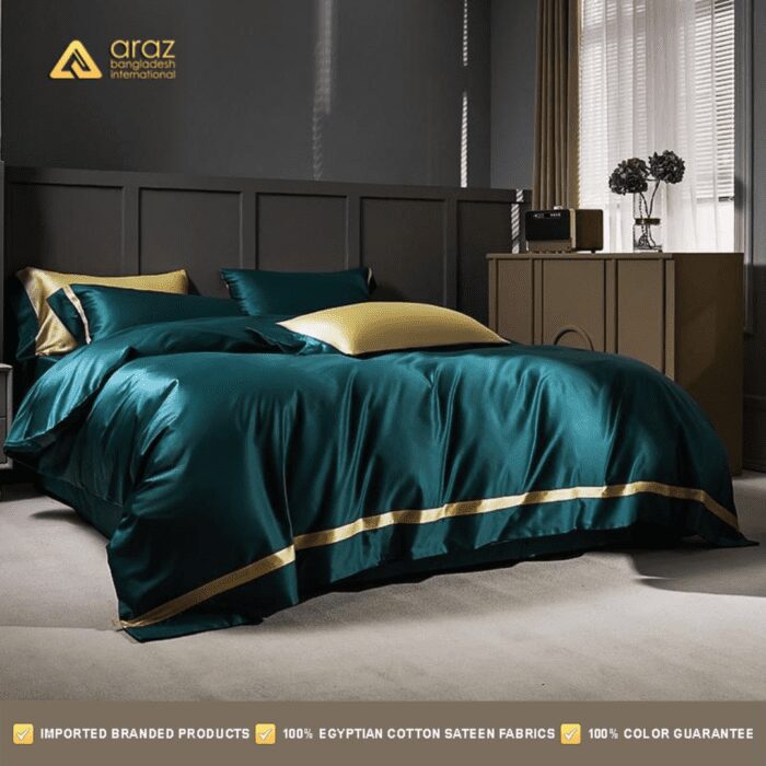 100% Egyptian Cotton Premium BedSheet with 2 Pillow Covers