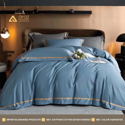 100% Egyptian Cotton Premium BedSheet with 2 Pillow Covers