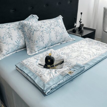 Luxurious Ice Cooling Tencel Fabric Complete Summer Quilt Set