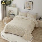 Egyptian Cotton Fabrics Bedspread Set