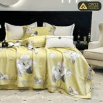 Luxurious Ice Cooling Tencel Fabric Complete Summer Quilt Set