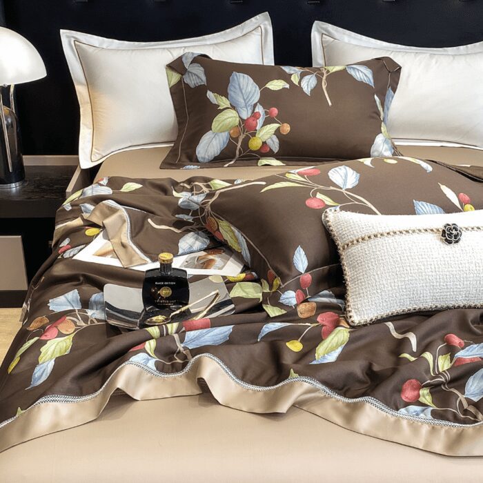 Luxurious Ice Cooling Tencel Fabric Complete Summer Quilt Set