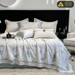 Luxurious Ice Cooling Tencel Fabric Complete Summer Quilt Set