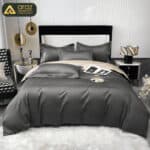 Solid Color Premium Bed Sheet with 2 Pillow Covers