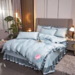 Kuchi (Frilled) Design Premium Bed Sheet Set